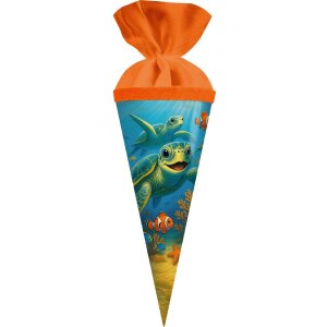 Tăvă rotundă 50 cm „Prieteni ai mării” cu...