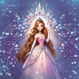 Țăuță Goldbuch Prinzessin Sternenglanz 50 cm, cu închidere din piele