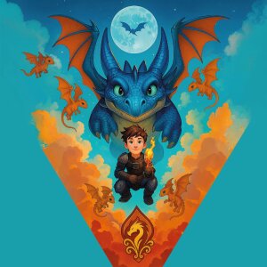 Țișoară Goldbuch Drachenfreund 50 cm, circulară, din...