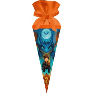 Țișoară Goldbuch Drachenfreund 50 cm, circulară, din carton lacat cu închidere din vâscoz