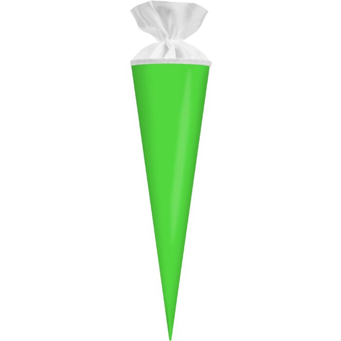 Țigară de creație și școală Goldbuch cu închidere din lână neongreen 19x70 cm