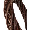 Clayre & Eef 6RO00604L Weihnachtskranz aus Rattan Braun Ø 50 cm