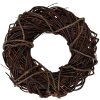 Coroană din rattan natural Clayre & Eef, Ø 30x8 cm, maro
