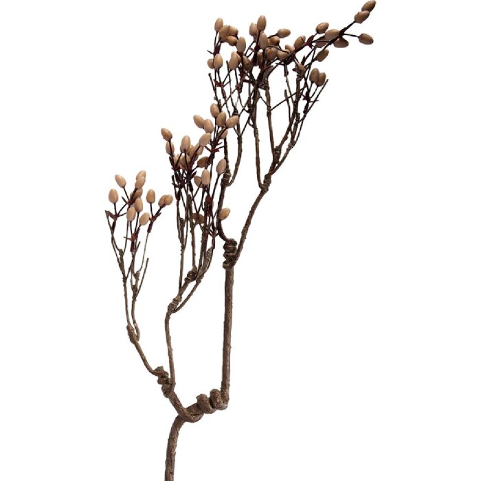 Ramură decorativă Clayre & Eef, nuanțe naturale de maro, 30x4x85 cm