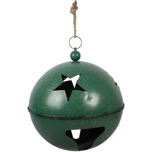 Clayre & Eef 5Y1405GR Dekorative Klingel Set grün Ø 60 50 40 cm