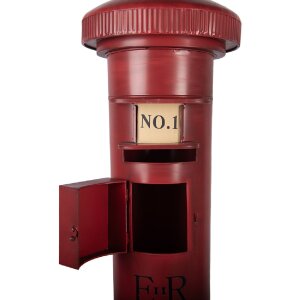 Clayre & Eef 5Y1408 Briefkasten Ø 36x86 cm...