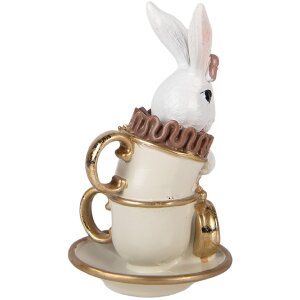 Țarcă Clayre & Eef albastru-bej 8x8x14 cm