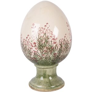 Decorație ouă pe picior ceramica Ø 17x28 cm...