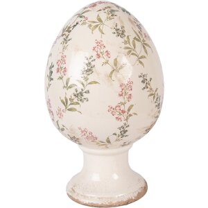 Decorație cu ouă pe picior Clayre & Eef, bej roz,...