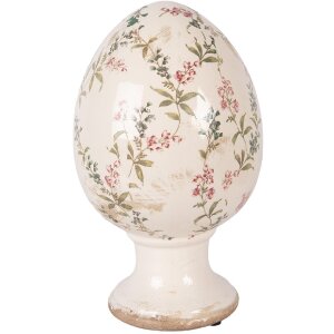 Decorație cu ouă pe picior Clayre & Eef, bej roz,...