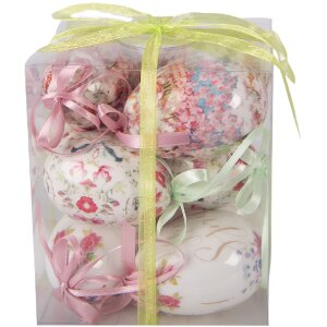 Set de 9 hângăre decorative în formă de ou,...