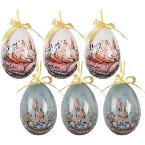 Set de 6 hangeri decorative de ou multicolor Ø...