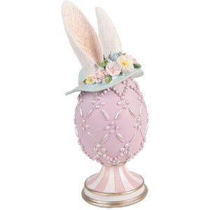 Decoratie de ou violete-alb, Ø 13x30 cm,...