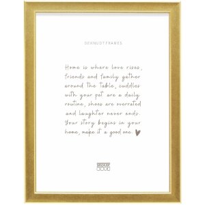 Ramă foto Deknudt S244 aur 18x24 cm