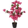 Decorativ Bougainvillea – arbore roz și verde 25x25x60 cm