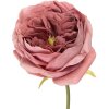 Flori artificiale Rose Clayre & Eef, 9x9x35 cm, cu accente verzi