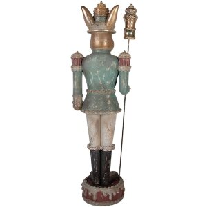 Clayre & Eef Șoarece Decorativ Maro-Verde 29x25x100 cm