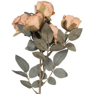 Decorație cu ramă foto de flori Clayre & Eef, 8x13x43...