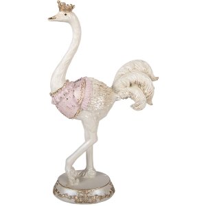 Decoratie buchet Clayre & Eef alb delicat cu nuanțe...