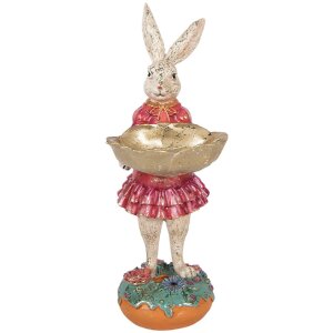 Decorativă pisică cu pătrunjel Clayre & Eef 11x14x30 cm