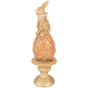 Decorativă Lapte pe Ou Bronz-Gold Ø8x27 cm Clayre & Eef