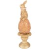 Decorativă Lapte pe Ou Bronz-Gold Ø8x27 cm Clayre & Eef