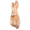 Perne iepure Clayre & Eef, maro-albă, 13x5x22 cm