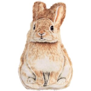 Perna în formă de iepure Clayre & Eef, Maro Bianco, 13x5x25 cm