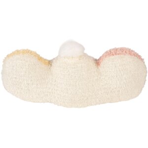 Perna decorativă în formă de iepure Clayre & Eef, alb roz, 36x12x20 cm