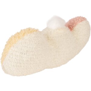 Perna decorativă în formă de iepure Clayre & Eef, alb roz, 36x12x20 cm