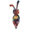 Figurină decorativă Mauro Ferretti Coniglietto Psyco – iepure multicolor 23cm
