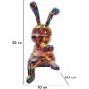 Figură decorativă Mauro Ferretti Coniglietto Psyco, stil pop-art