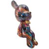 Figurină decorative Orsetto Psyco Mauro Ferretti, stil Pop-Art, polyresin