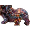 Figurină decorativă Mauro Ferretti Bassotto Psyco – Dackel multicolor din polyresin