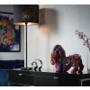 Figurină decorativă Mauro Ferretti Bassotto Psyco – Dackel multicolor din polyresin