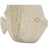 Figurină de decor PESCE SAND – pește stilizat, bej, din polyresin, pentru spații marine