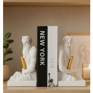 Set stâlpi pentru cărți Mauro Ferretti POSEIDONE, 2 bucăți