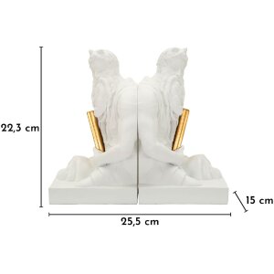 Set stâlpi pentru cărți Mauro Ferretti POSEIDONE, 2 bucăți