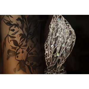 Wall-art Persian Mauro Ferretti – portret feminin cu ramă foto lacată