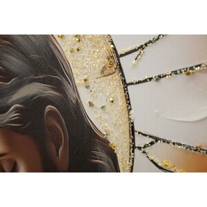 Pictură pe pânză Mauro Ferretti NATIVITÀ cu ramă 102x72 cm