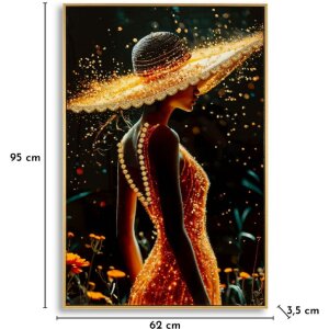 Mauro Ferretti - Imagine pe canvas ILLUMY cu ramă 62x3,5x92 cm