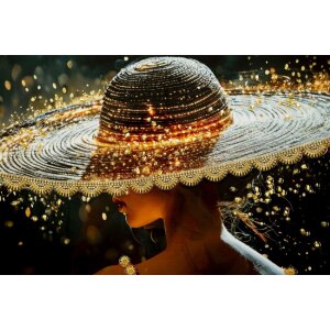 Pictură pe pânză Mauro Ferretti ILLUMY cu ramă, 62x92 cm