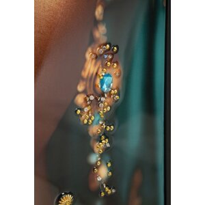 Mauro Ferretti - Imagine pe canvas MAYA cu ramă din lemn 50x3,5x100 cm