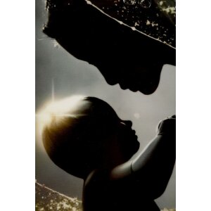 Pictură pe pânză Mauro Ferretti MATERNITY cu ramă din lemn 60x90 cm