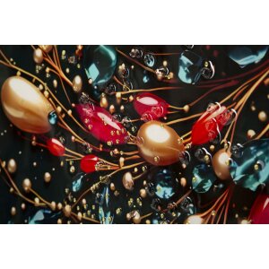 Mauro Ferretti – imagine murală "Butterfly" cu ramă, 70x100 cm