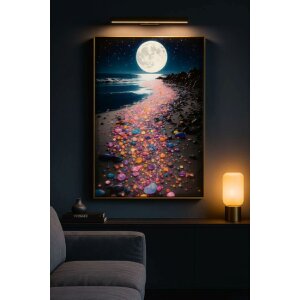 Imagine de perete Mauro Ferretti "Colors" – leină decorativă cu ramă 60x90 cm