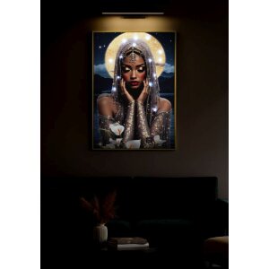 Mauro Ferretti Pictură pe perete „Venus” cu LED – Leinwand decorativă 70x100 cm