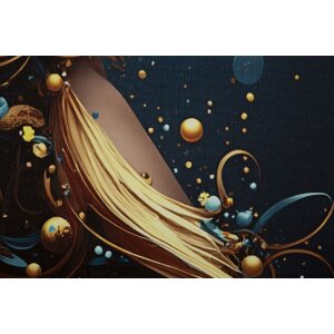 Wall Art Mauro Ferretti „Minerva” cu LED – Leinwand decorativă 60x90 cm