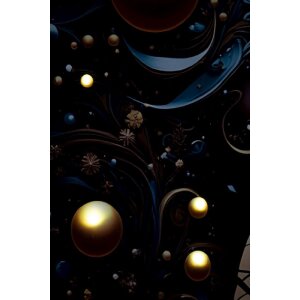 Wall Art Mauro Ferretti „Minerva” cu LED – Leinwand decorativă 60x90 cm