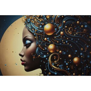 Tablou pe perete Mauro Ferretti "Minerva" cu LED – ramă 60x90 cm